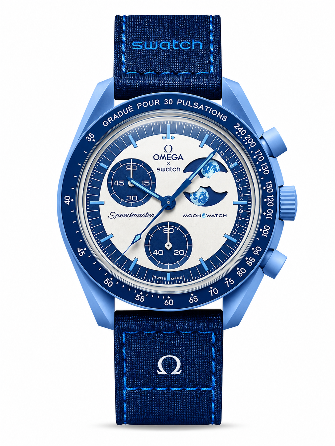 omega swatch mission to BLUE MOON