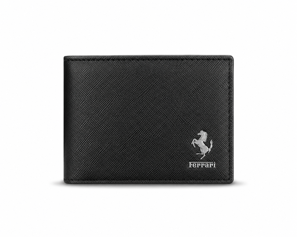 Premium Leather Wallet – Prancing Horse Edition
