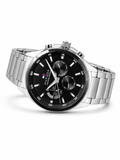Tommy Hilfiger Silver Multifunction Watch