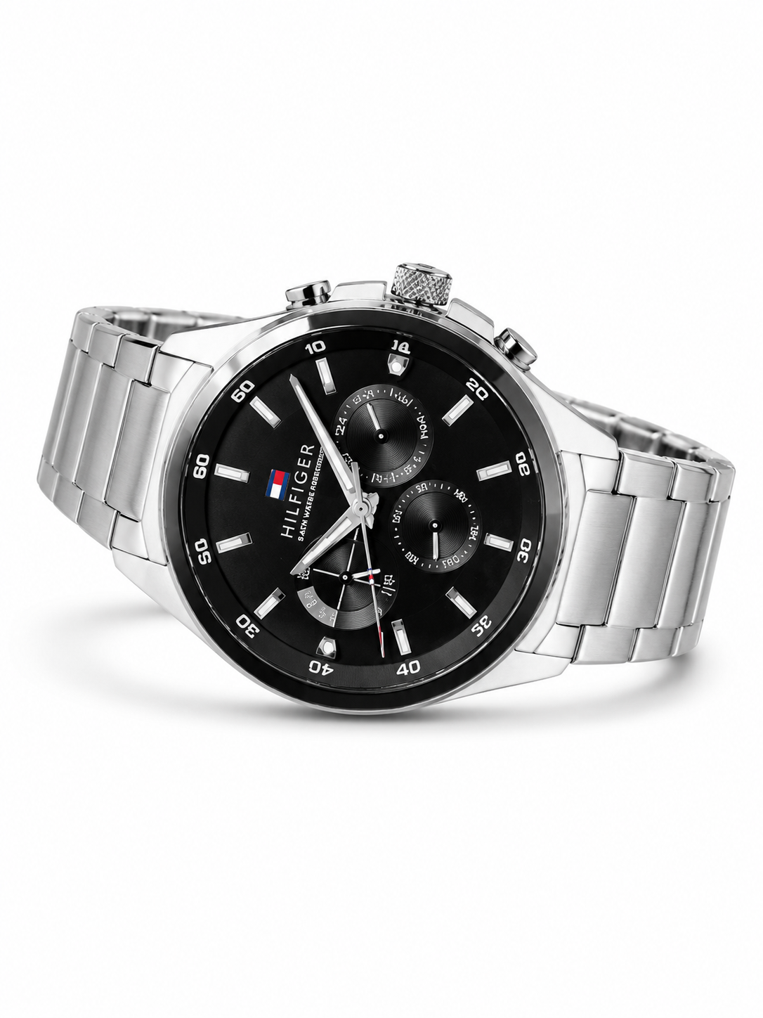 Tommy Hilfiger Silver Multifunction Watch