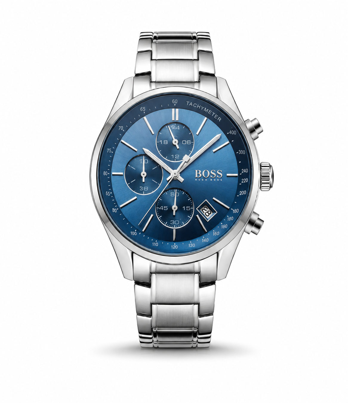 BOSS Men's Blue Chronograph Watch
