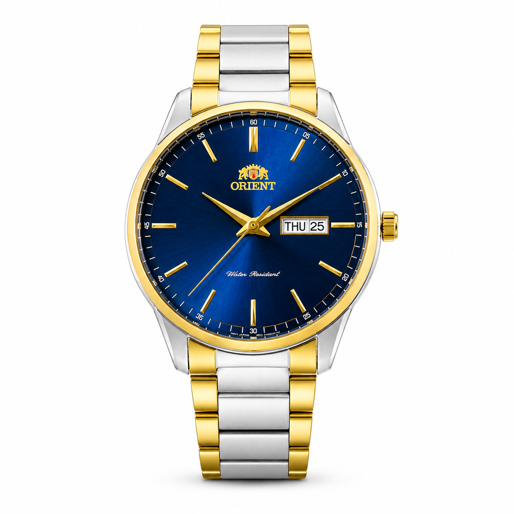 Orient Classic Day-Date Two-Tone Stainless Steel Watch