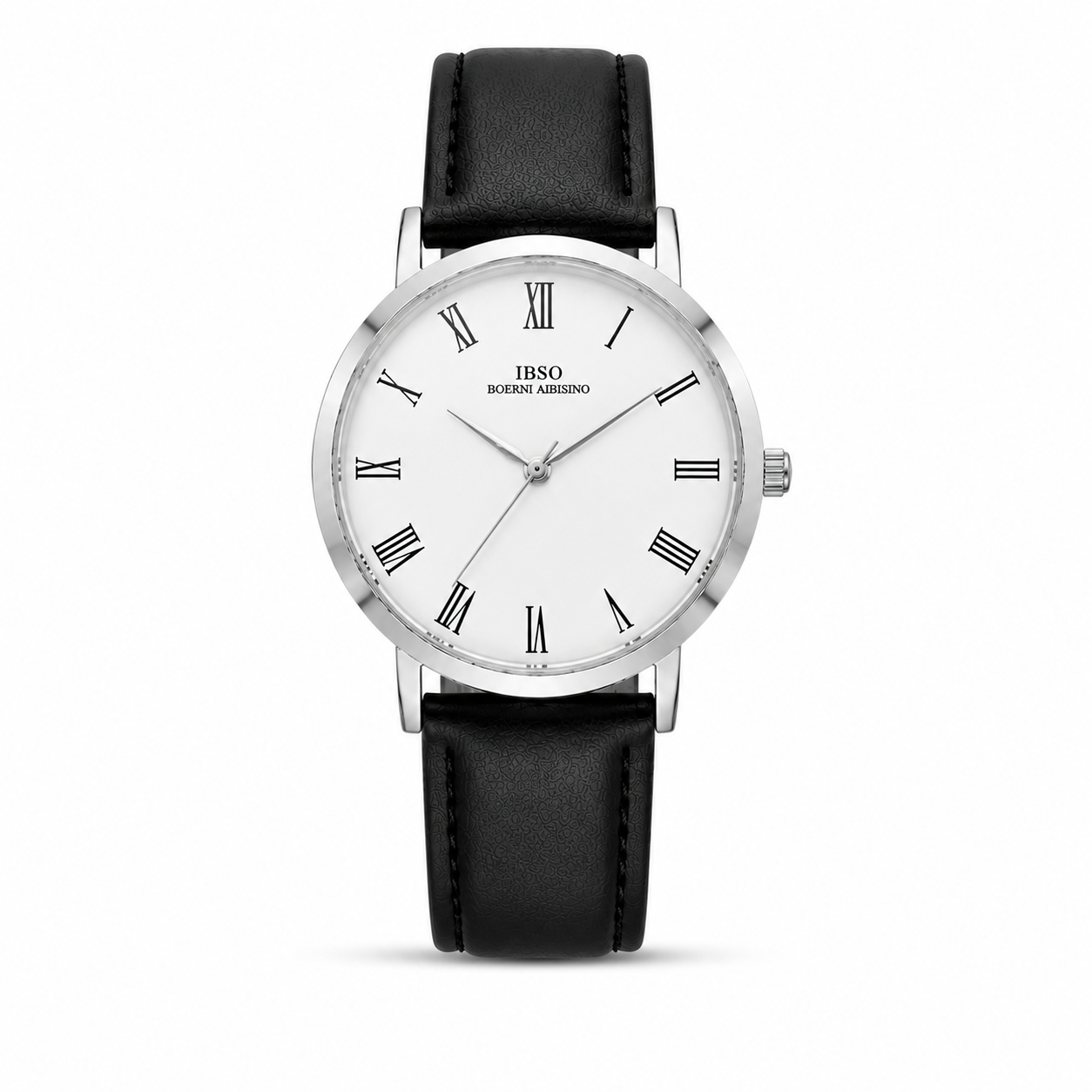 IBSO Classic Leather Dress Watch – Roman Dial