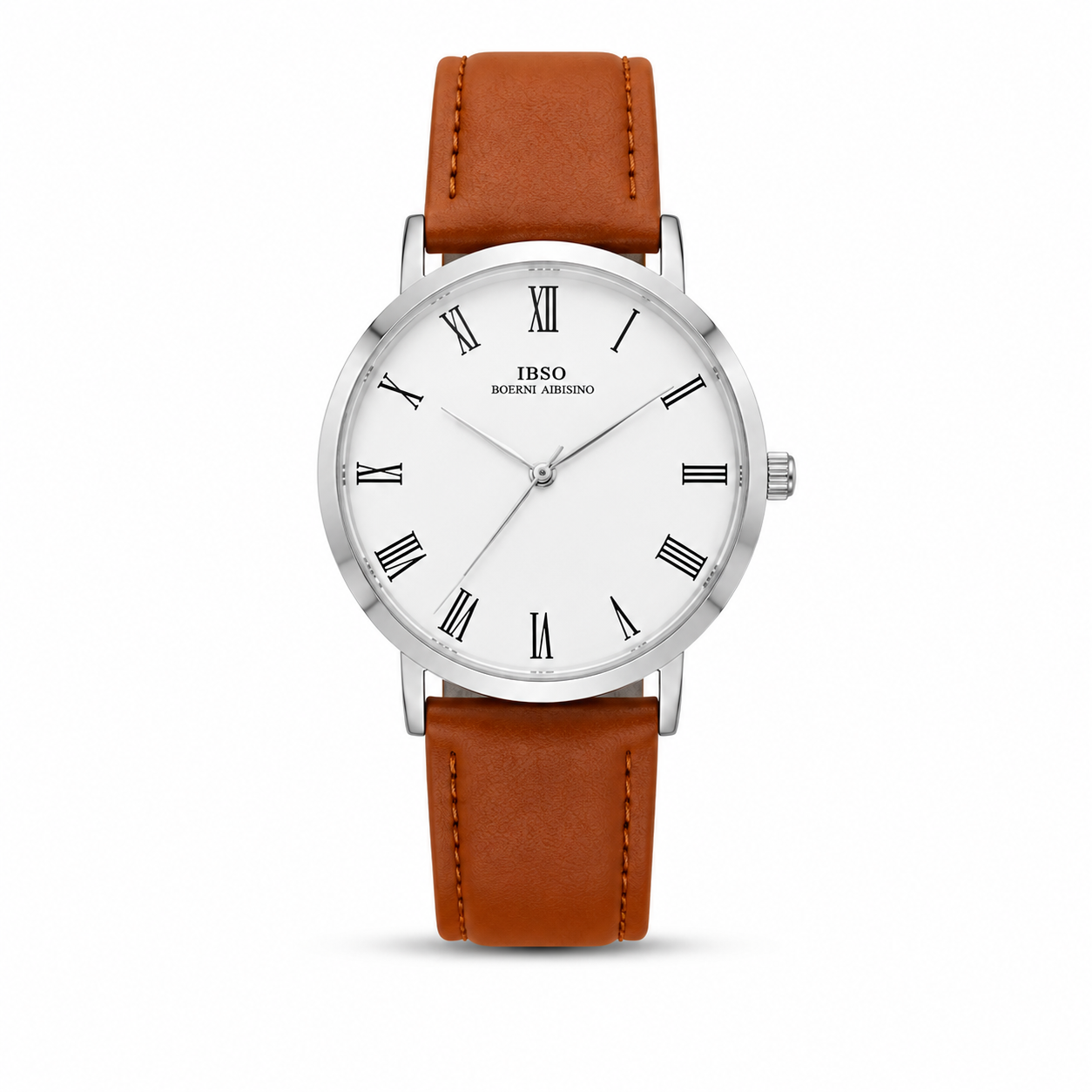 IBSO Classic Leather Dress Watch – Roman Dial