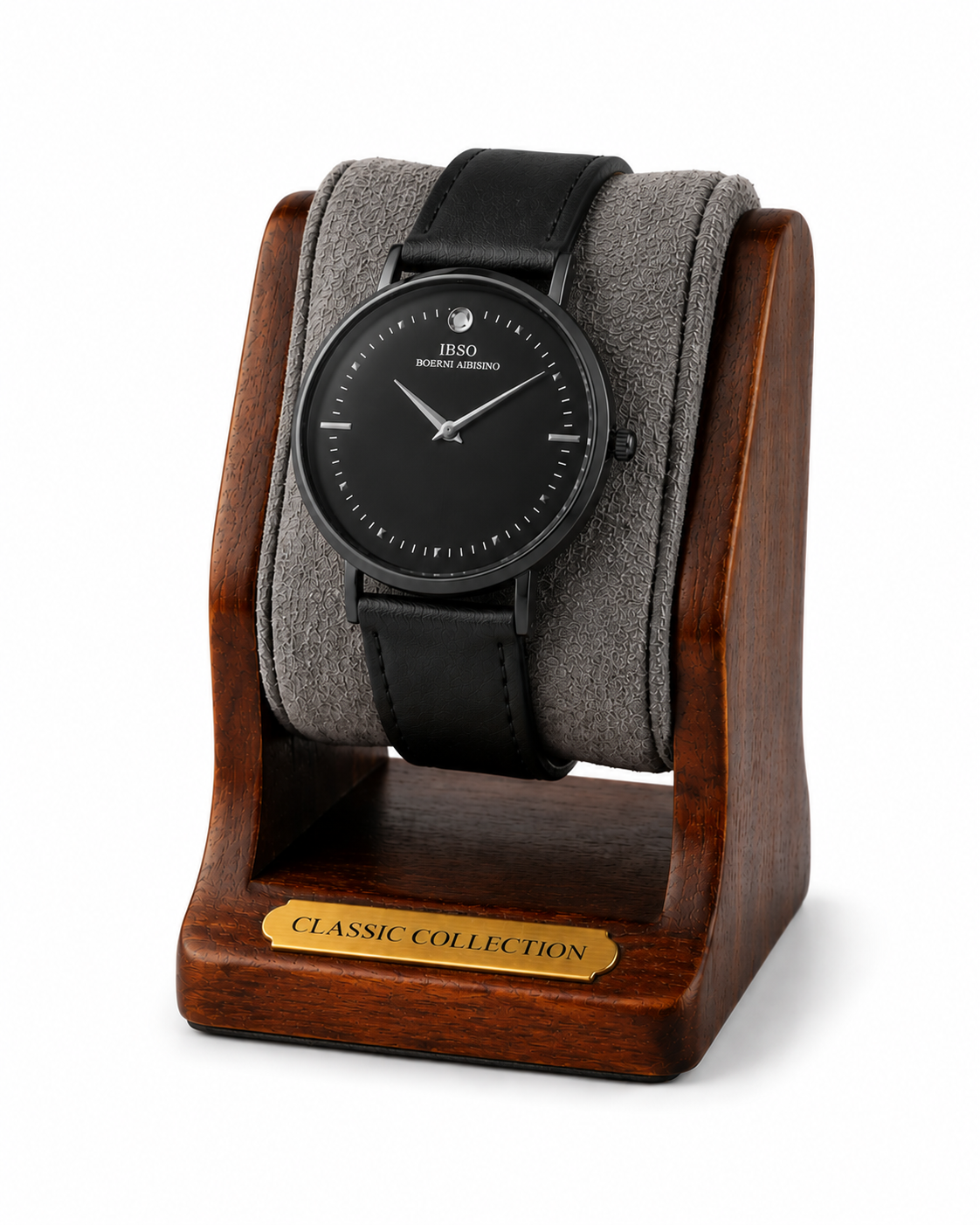 IBSO Classic Minimalist Leather Watch