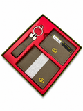 Gucci Style Gift Set – Wallet, Card Holder & Keychain