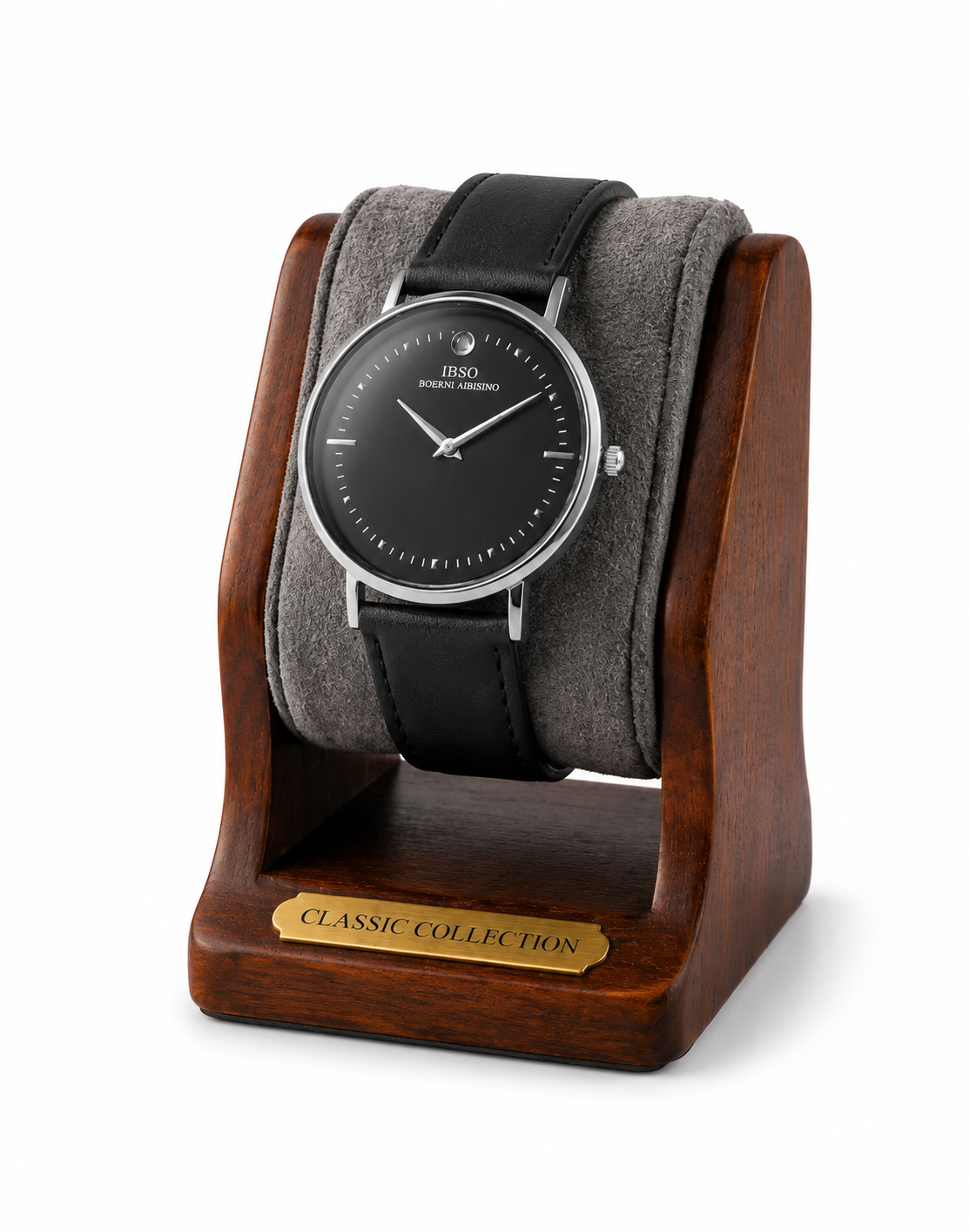 IBSO Classic Minimalist Leather Watch