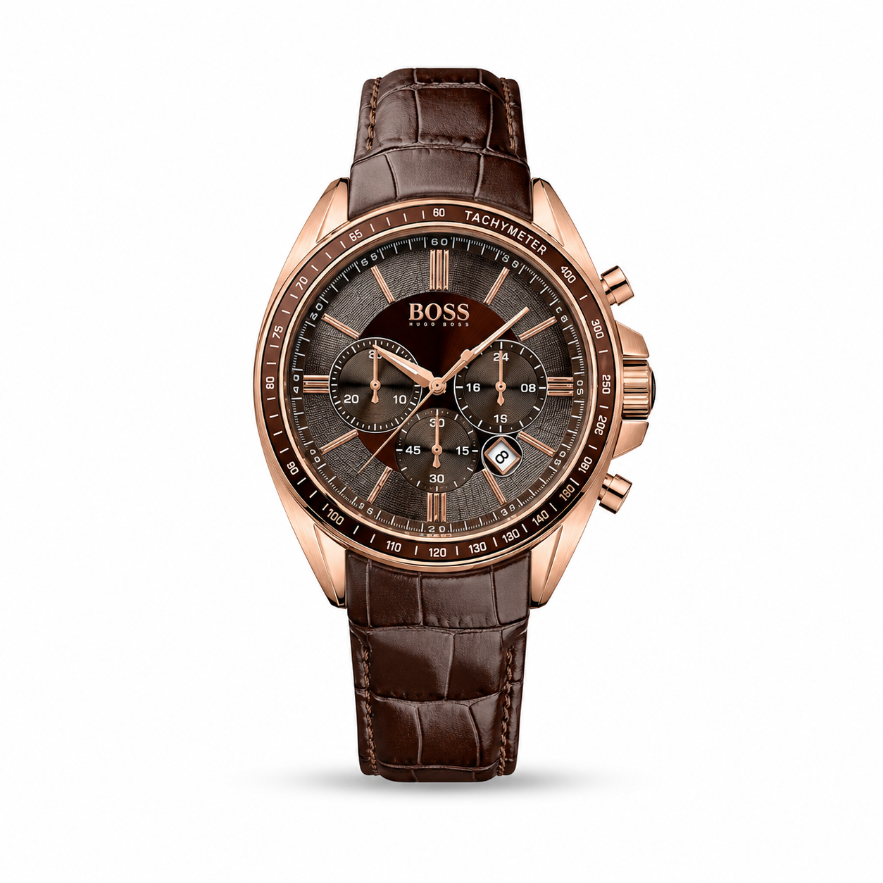 BOSS Men's Brown Chronograph Watch