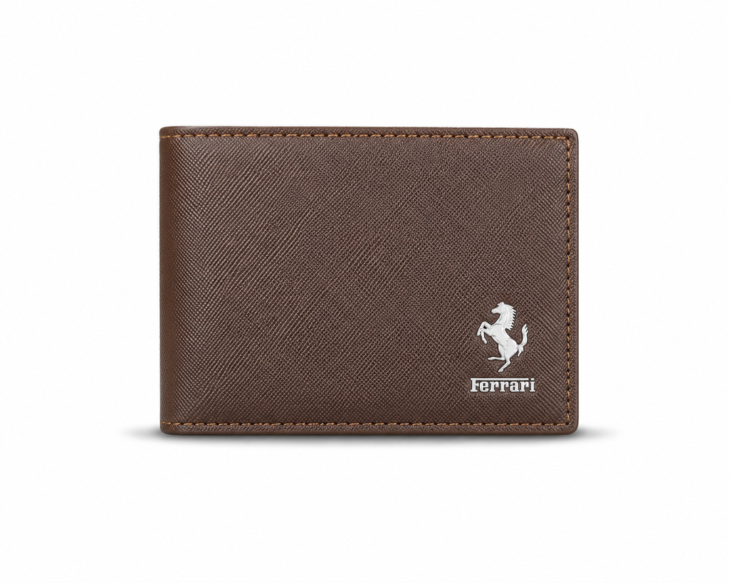 Premium Leather Wallet – Prancing Horse Edition