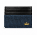 Lacoste Slim Card Holder – Premium Leather Card Wallet