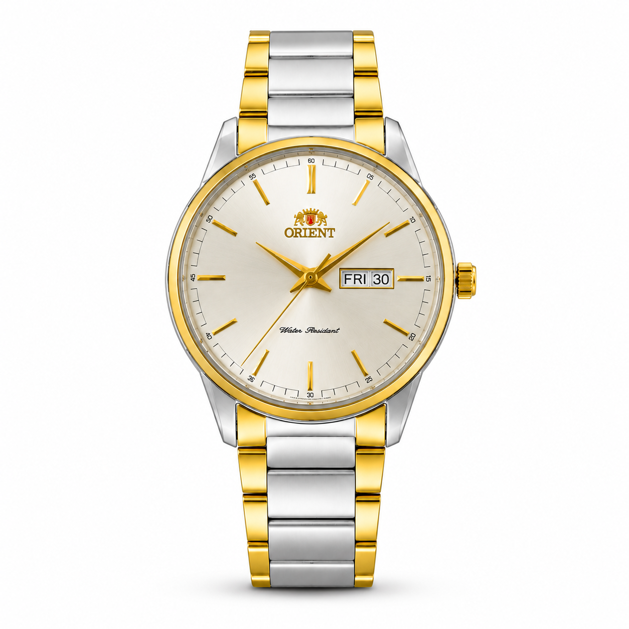 Orient Classic Day-Date Two-Tone Stainless Steel Watch